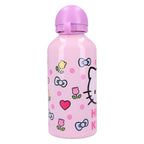 Hello Kitty Drinkfles Roze - Herbruikbare Aluminium Schoolbeker 500ml