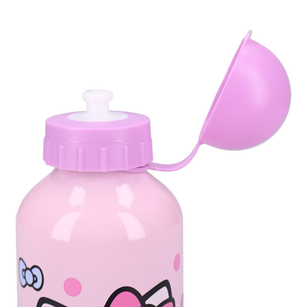Hello Kitty Drinkfles Roze - Herbruikbare Aluminium Schoolbeker 500ml