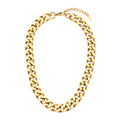 Cubaanse Schakelketting — Goudkleurig