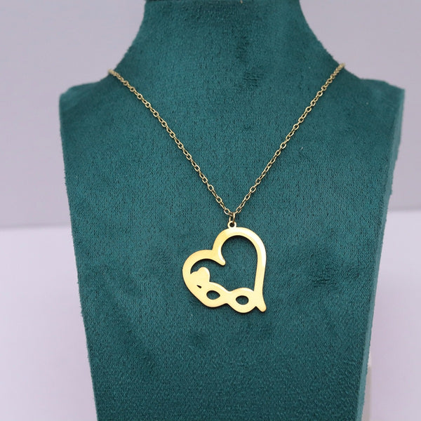 Oneindig Hart Hangerketting