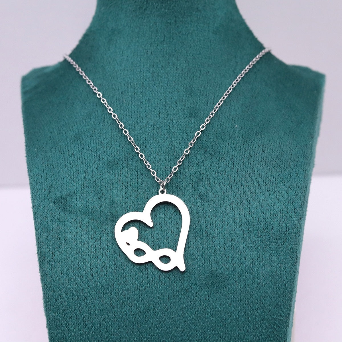 Oneindig Hart Hangerketting