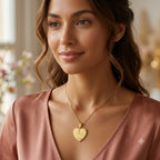 Elegante RVS Hartjes Ketting – Personaliseerbaar met Lasergravure (Waterbestendig)