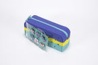 Disney Stitch Siliconen Etui met Badges - 7-delig | 19 x 6 x 8 cm