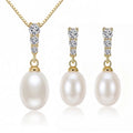 Parisian Pearl Sieradenset — Zilver & Goud