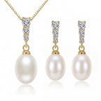 Parisian Pearl Sieradenset — Zilver & Goud