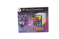 DécoTime Special Twinmarkers — 24 Luxe Metallic en Glitter Stiften met Opbergtrays