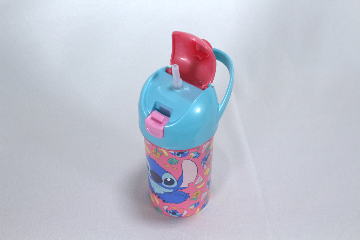 Disney Stitch Drinkfles met Rietje