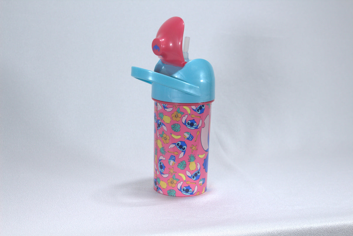 Disney Stitch Drinkfles met Rietje