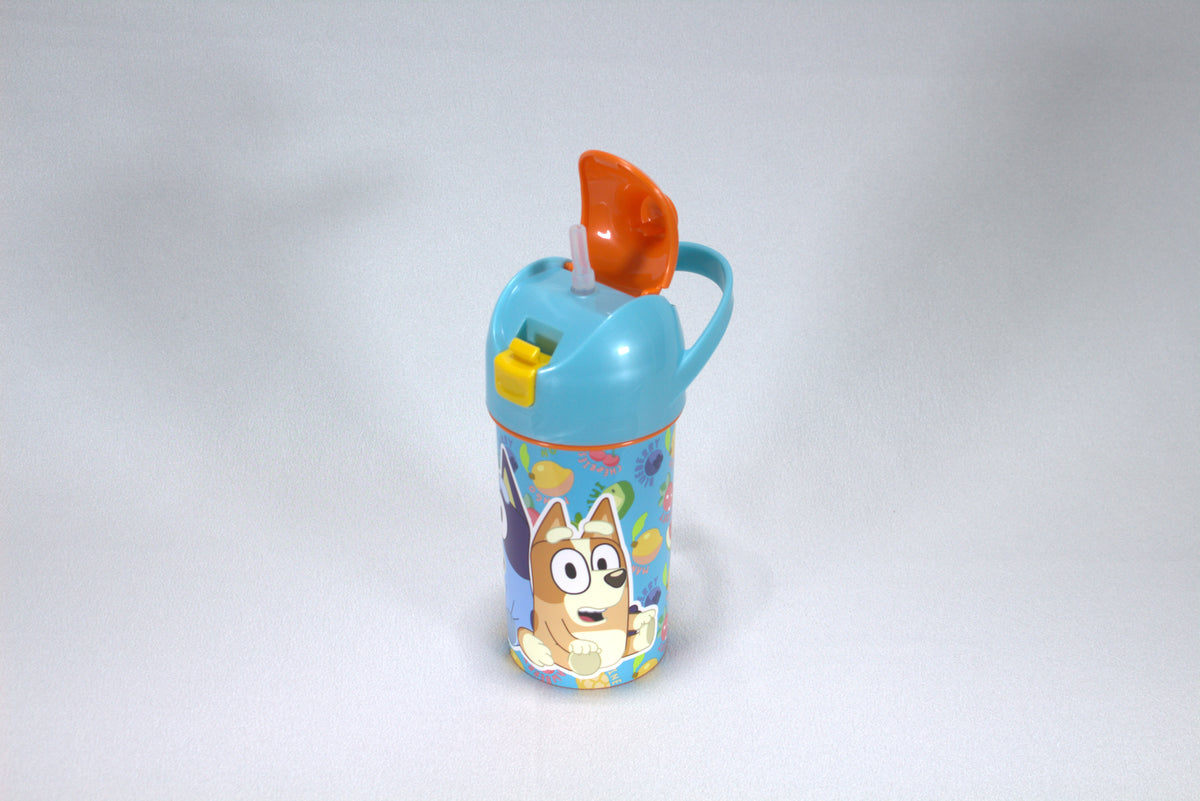 Bluey en Bingo Drinkfles met Rietje