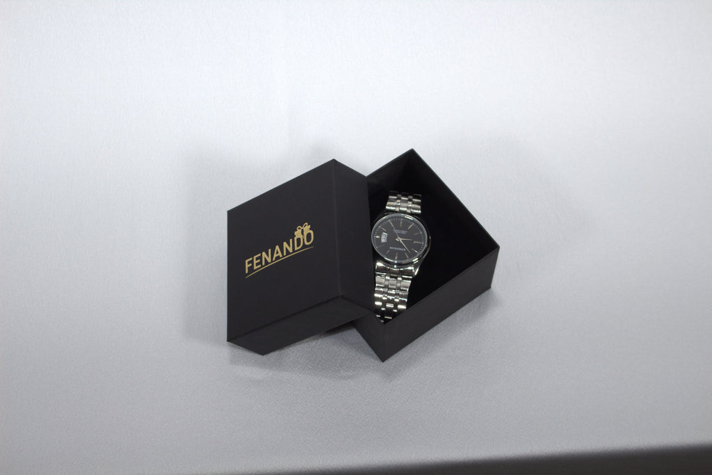 Luxe Geschenkdoos — Mat Zwart met Gouden Opdruk