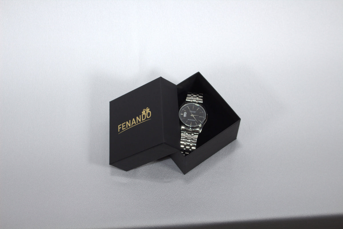 Luxe Geschenkdoos — Mat Zwart met Gouden Opdruk