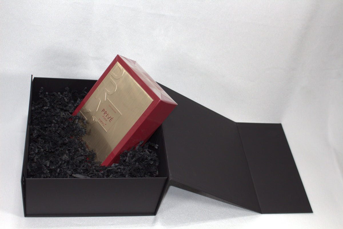 Luxe Geschenkdoos Groot — Mat Zwart met Magneetsluiting