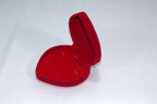 Hartvormig Sieradendoosje — Rood Fluweel