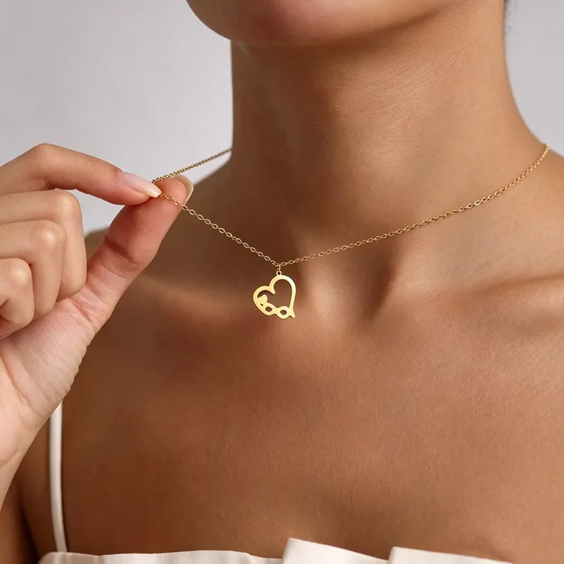 Oneindig Hart Hangerketting