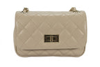 Gecapitonneerde Crossbody Tas van Italiaans Leer — Luxe Schoudertas