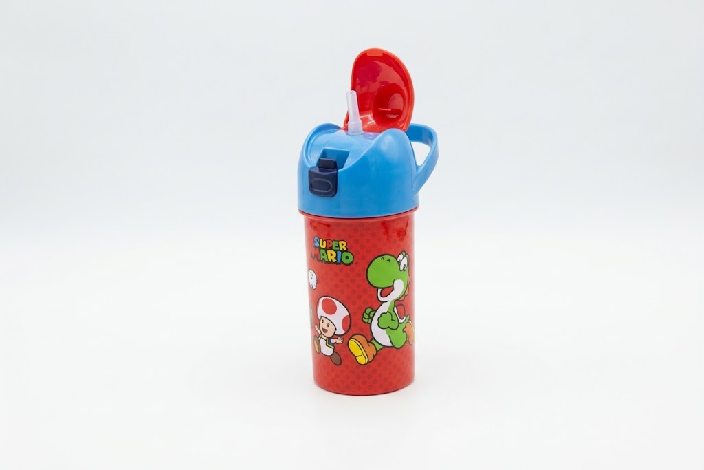 Nintendo Super Mario Drinkfles met Rietje - Kinderen