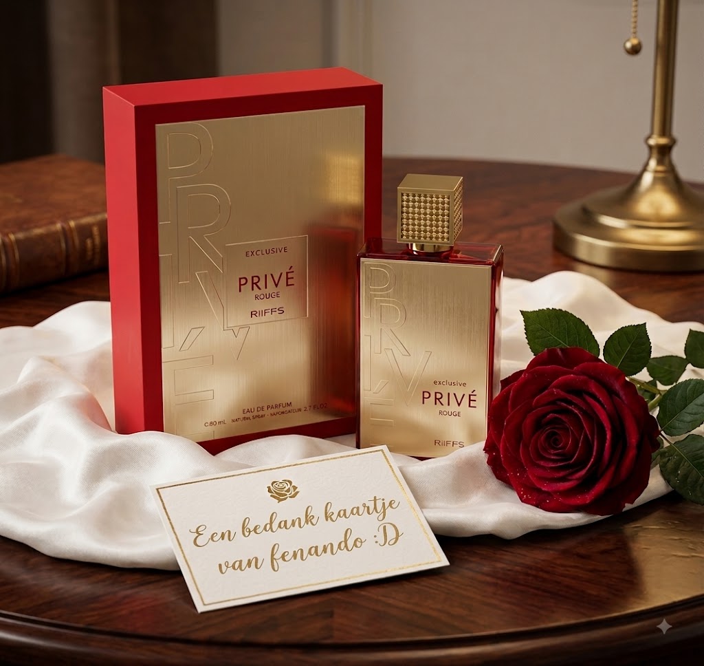 RIIFFS Exclusive Privé Rouge — Eau de Parfum 80 ml