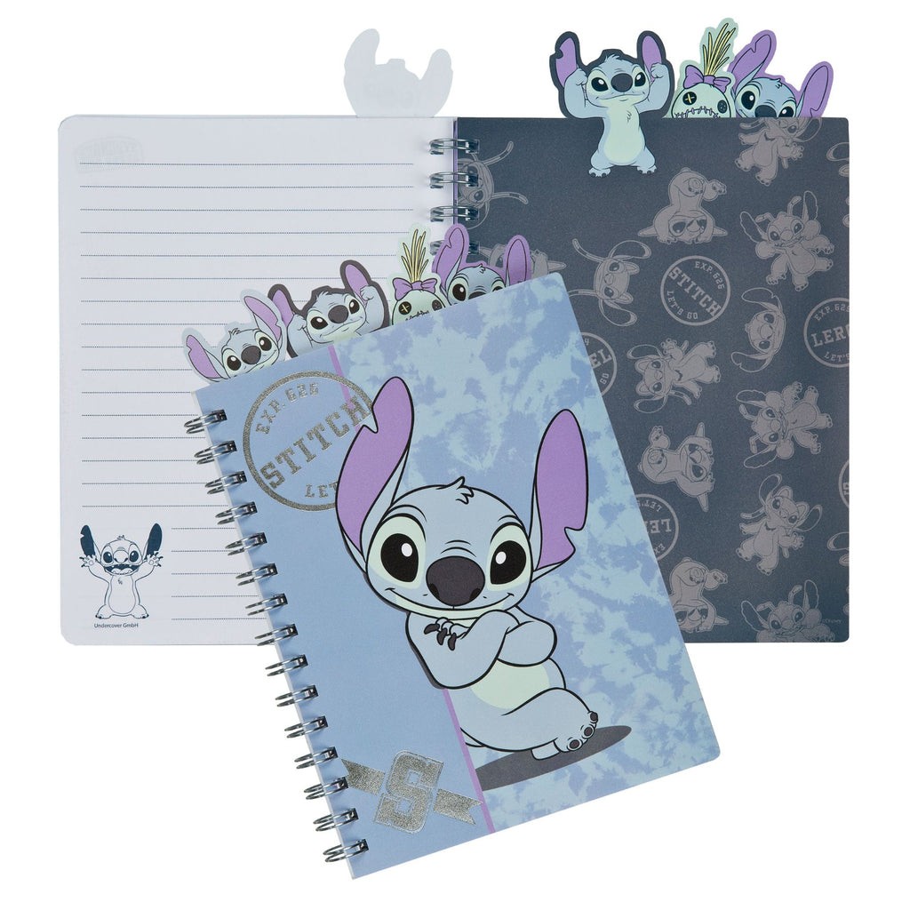 Disney Stitch Notitieboek A5 — Gelinieerd met Ringband